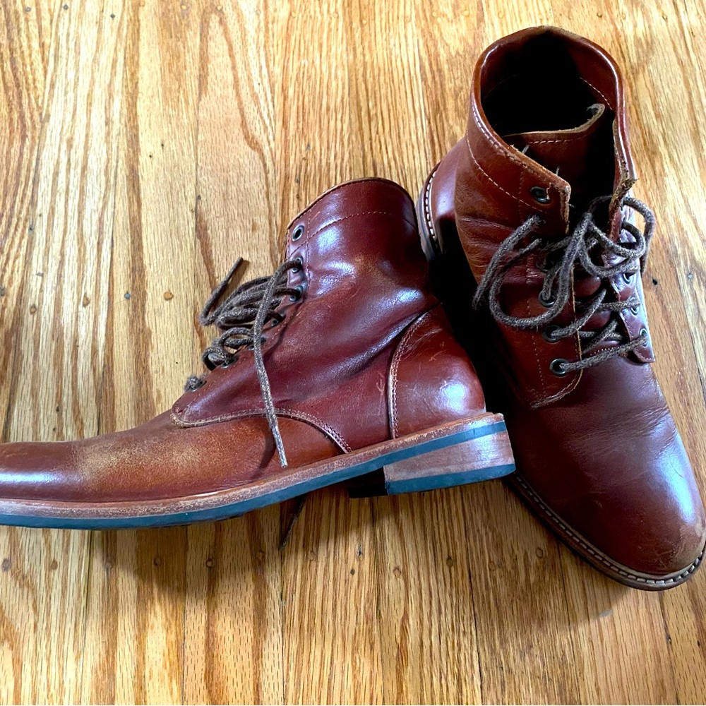 Nisolo All-Weather Amalia Boot size 8.5 color Brandy